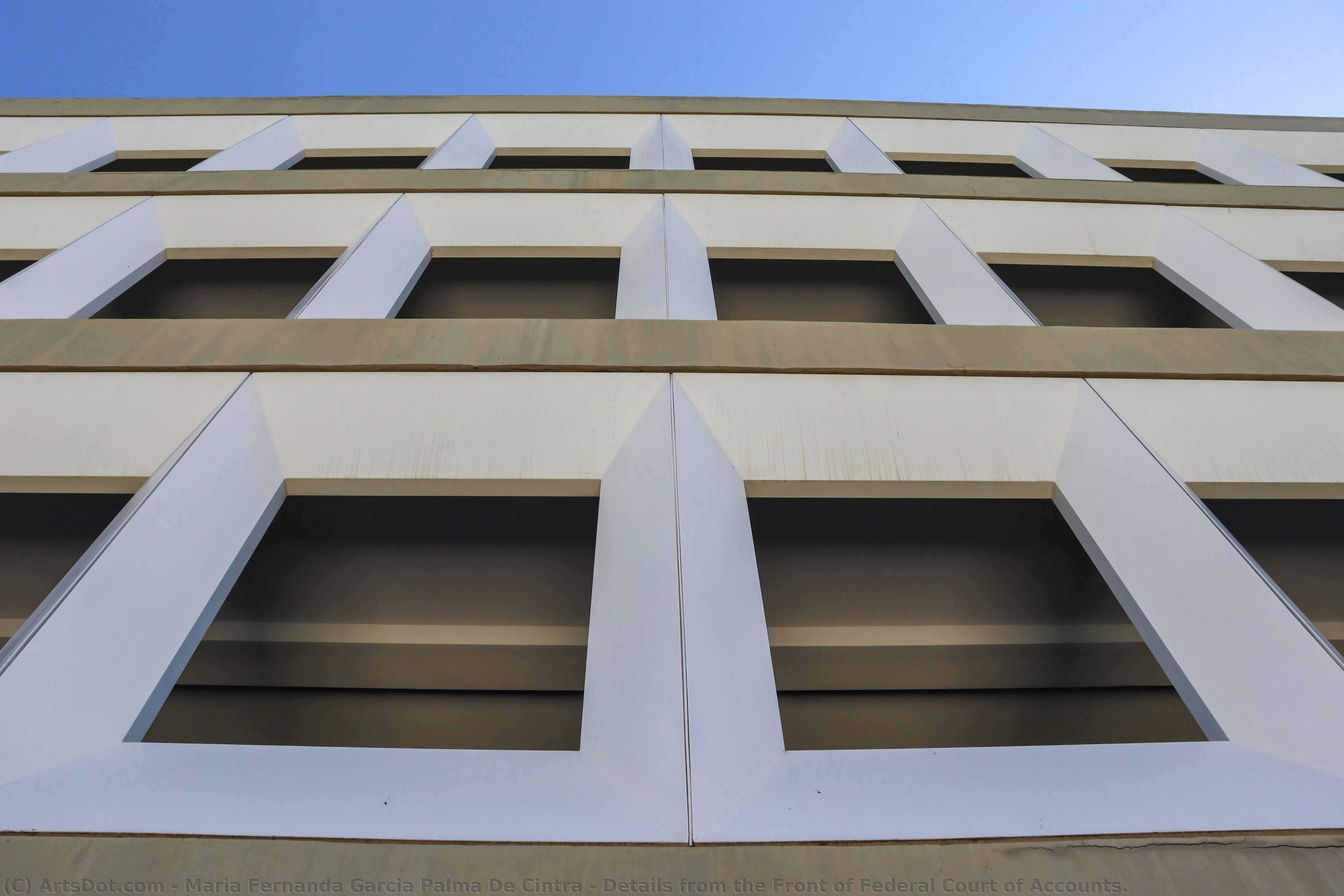 Details From The Front Of Federal Court Of Accounts. — Maria Fernanda Garcia Palma De Cintra