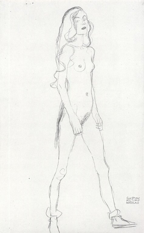 Strutting Woman — グスタフ・クリムト