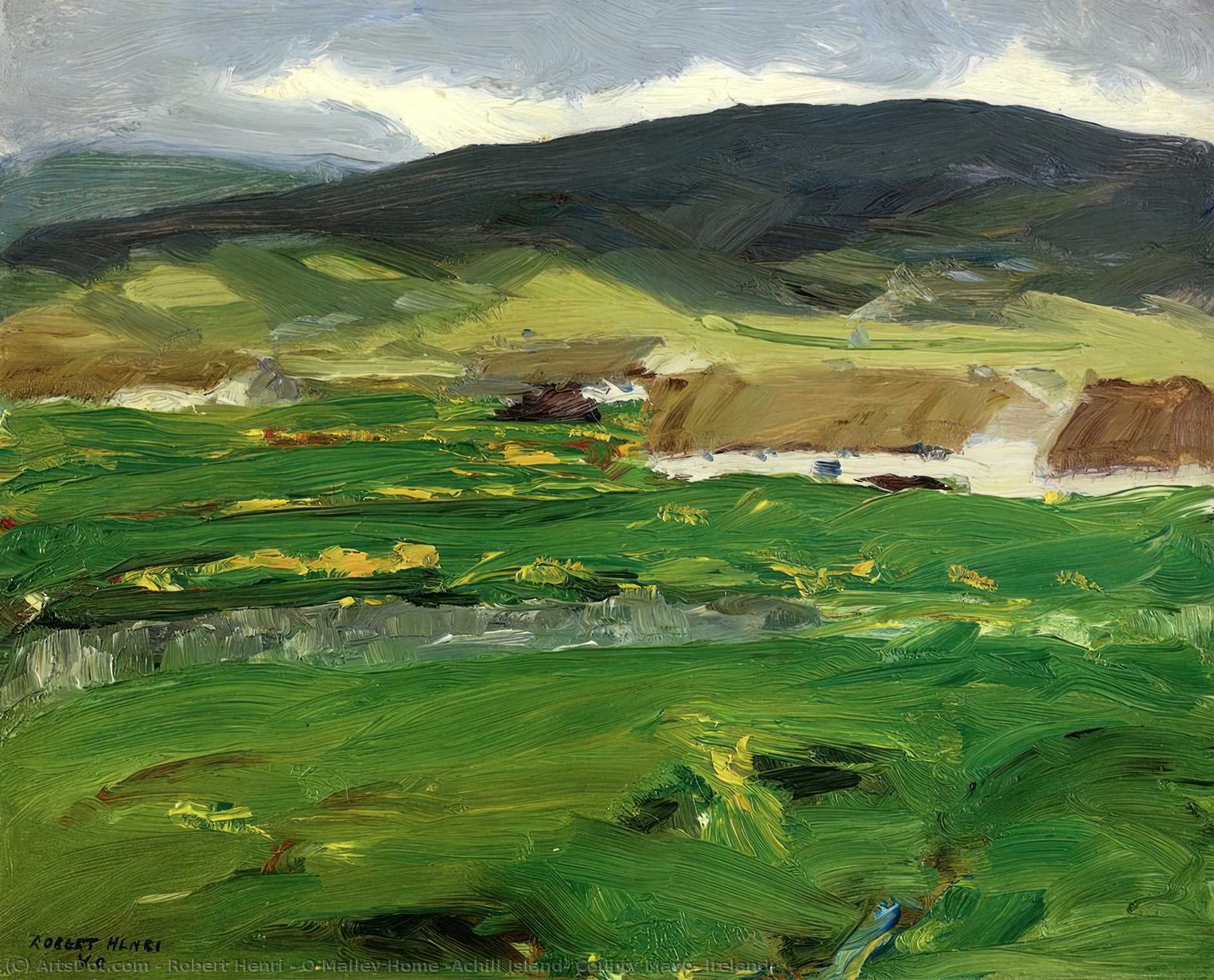 O'malley Home (achill Island, County Mayo, Ireland) — Robert Henri