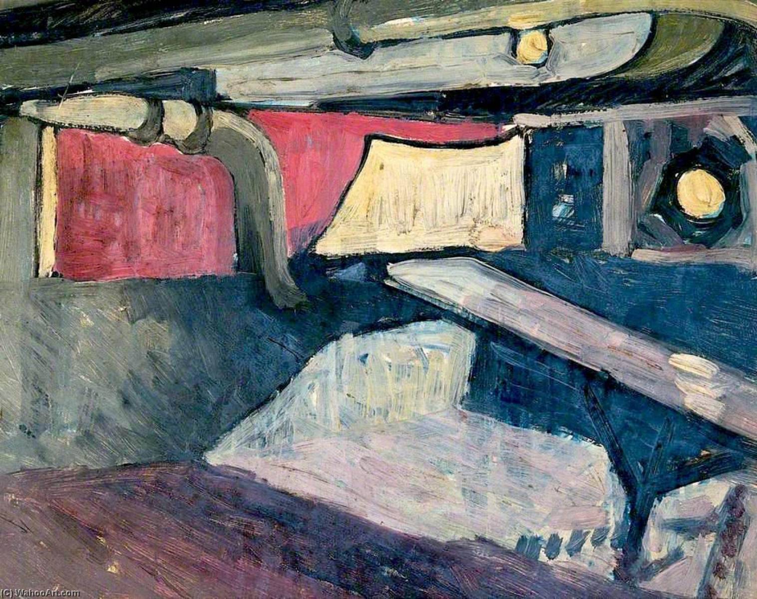 First World War A Mess Table Fitted As An Inclined Plane For Sliding Stretchers — Jan Godfrey Jervis Gordon