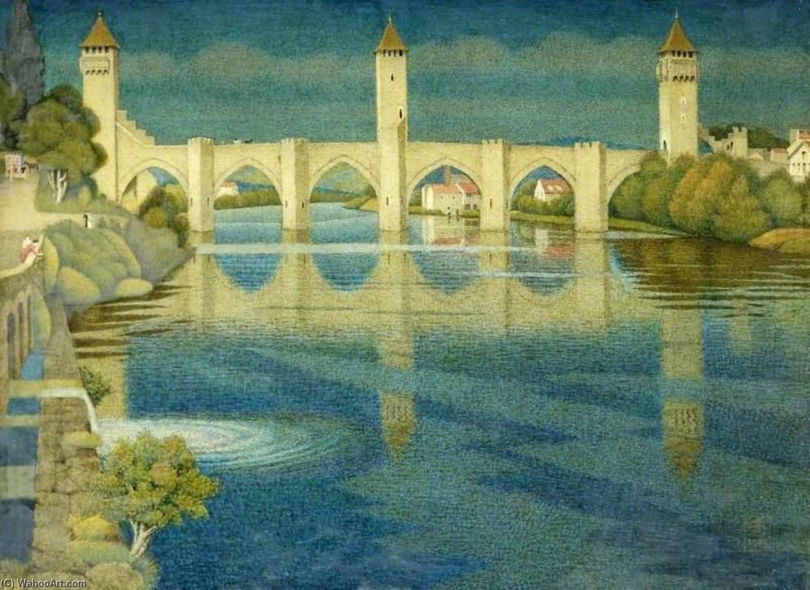 El Puente Grande De Cahors — Joseph Edward Southall