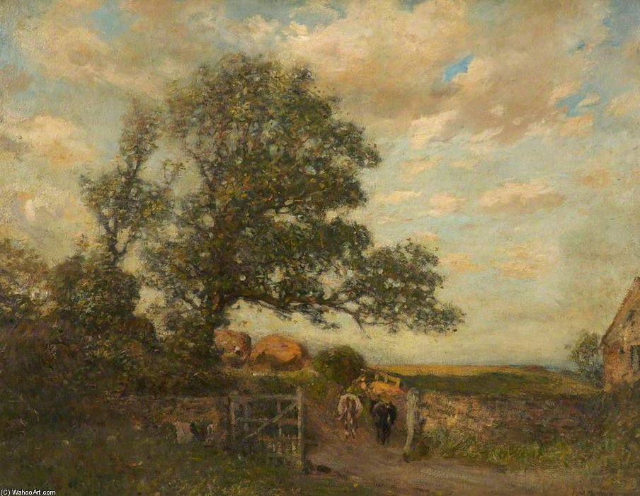 Landscape, Farm Scene — Frederick William Jackson