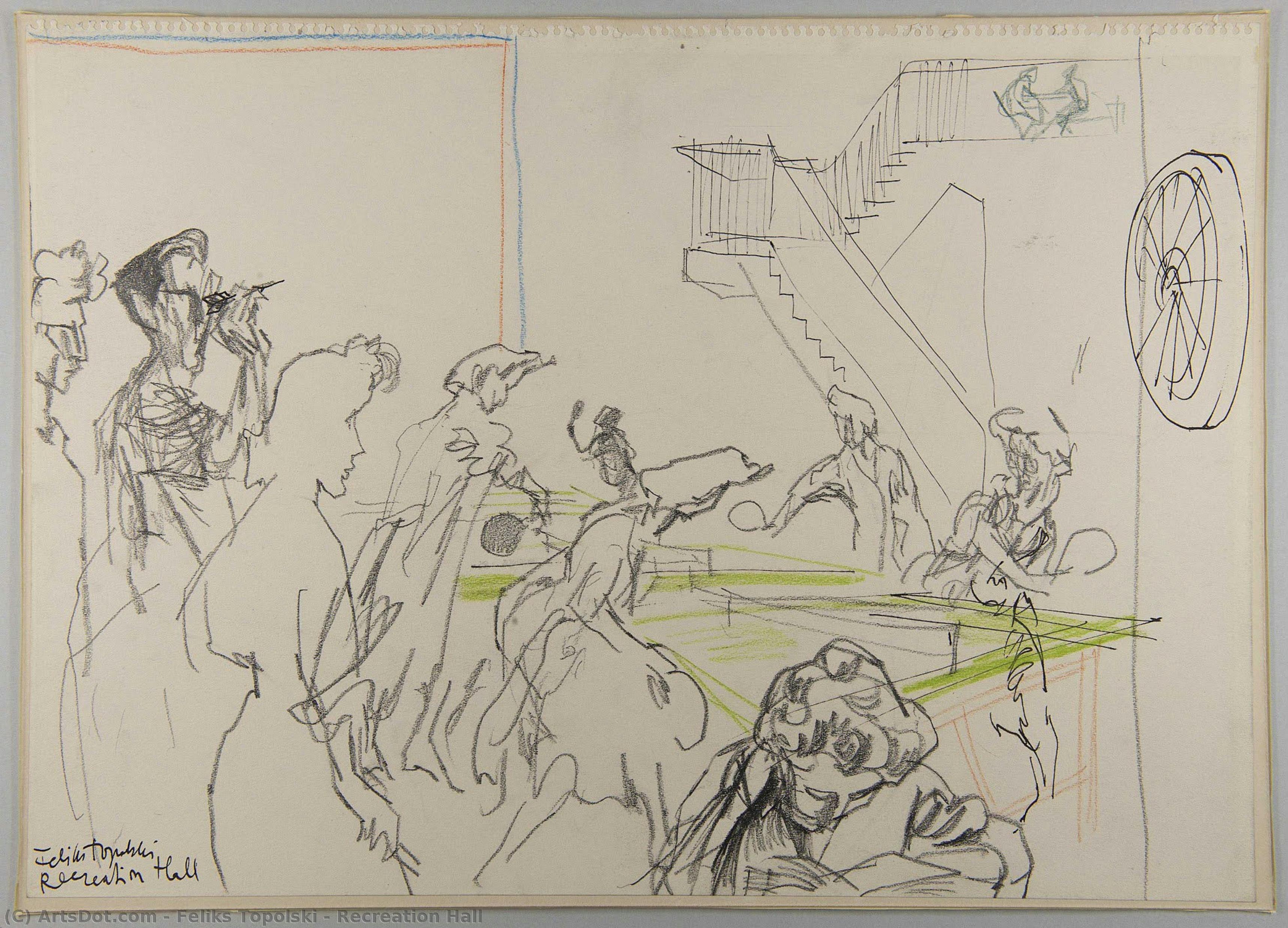 Recreation Hall — Feliks Topolski