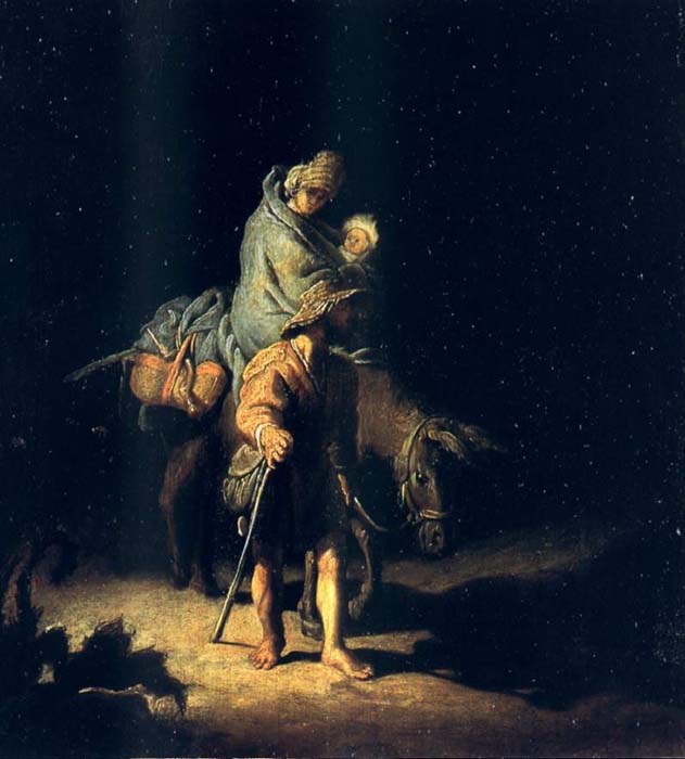 Die Flucht Nach Ägypten, Tours Mba — Rembrandt Van Rijn