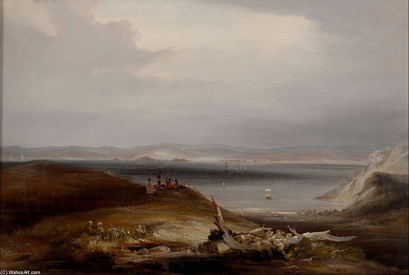 Kororareka In The Bay Of Islands — Conrad Martens