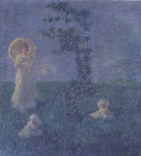 In The Meadow — Gaetano Previati