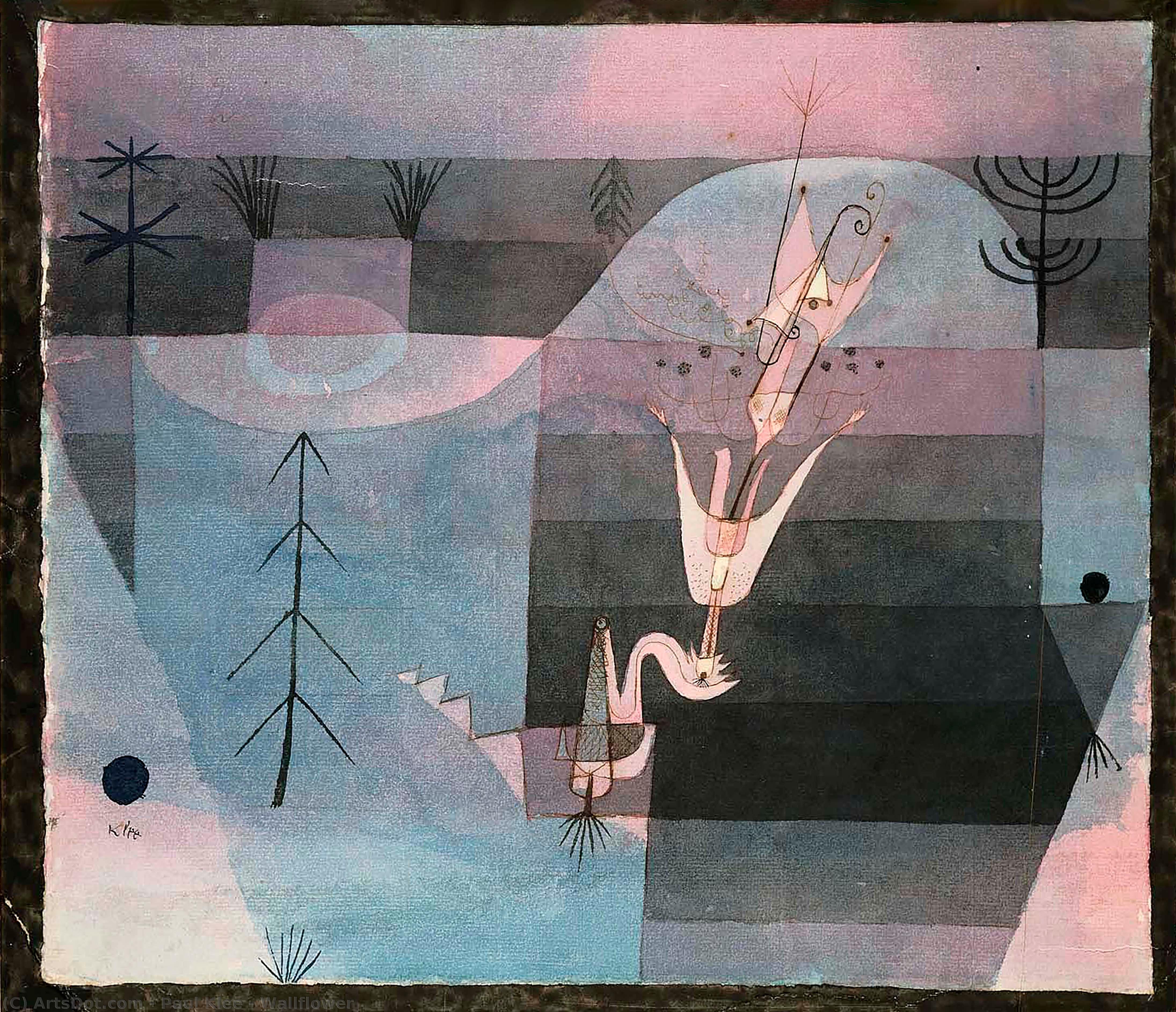 Wallflower — Paul Klee