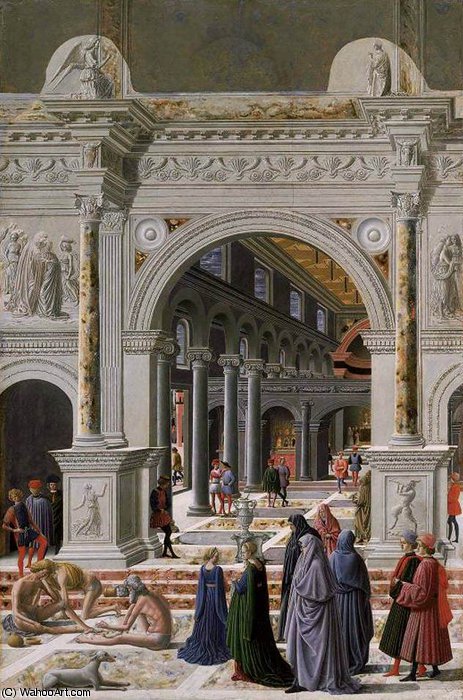Presentation Of The Virgin In The Temple — Fra Carnevale