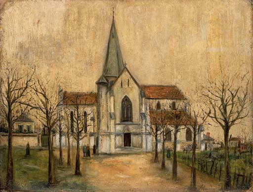 Church 1 — Утрилло