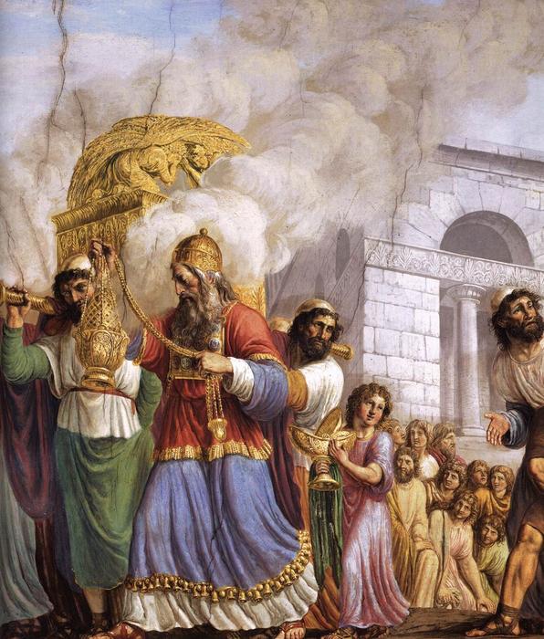 Transportation Of The Ark Of The Covenant Containing The Tablets Of The Law — Luigi Ademollo