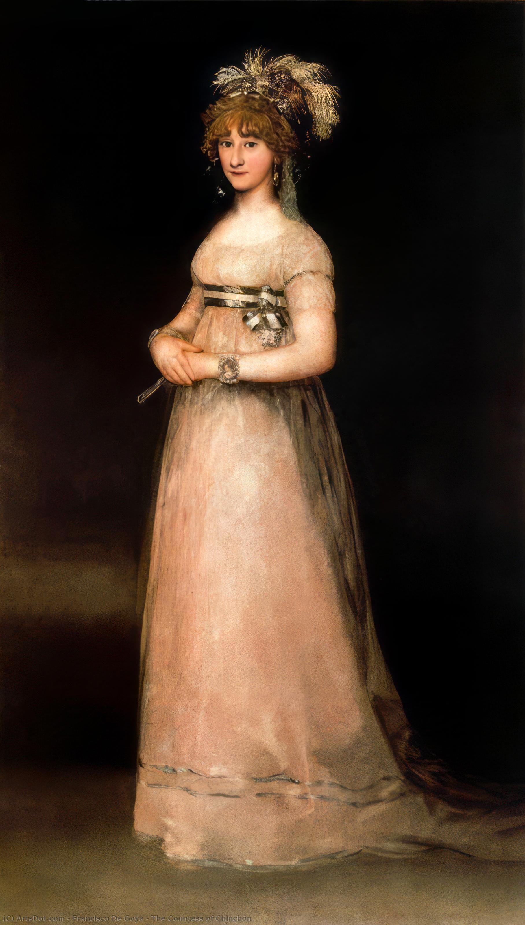 The Countess Of Chinchón — Francisco José De Goya Y Lucientes