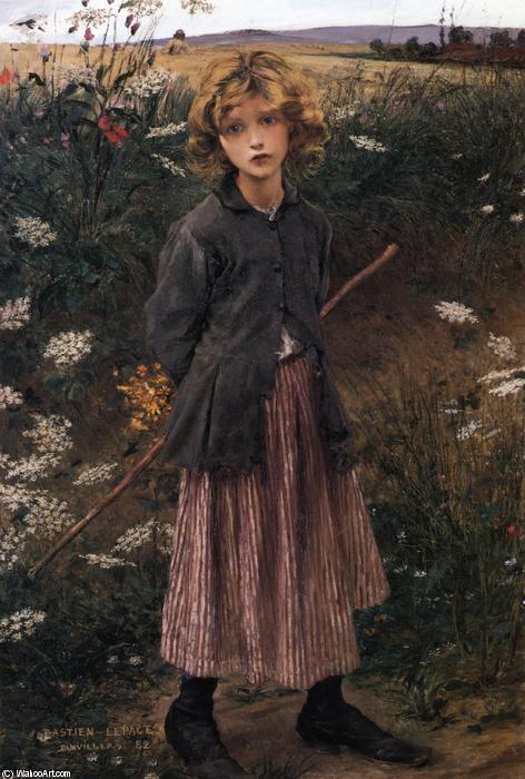 Roadside Flowers (also Known As The Little Shepherdess) — Jules Bastien-lepage