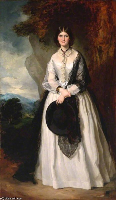Portrait Of A Lady — Sir Francis Grant