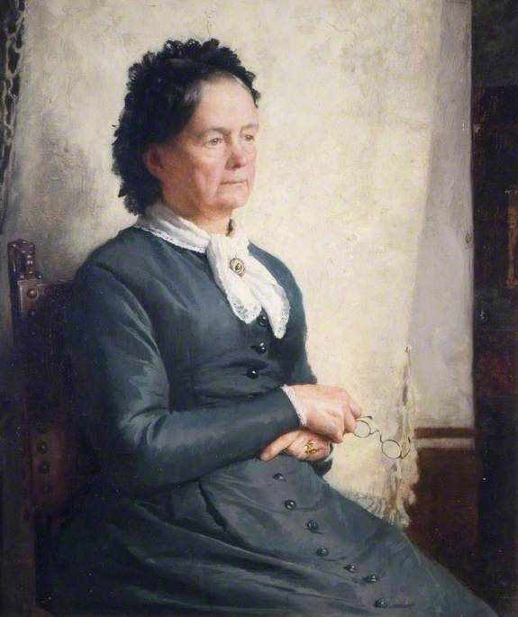 Portrait Of The Artist's Mother — Charles Gogin