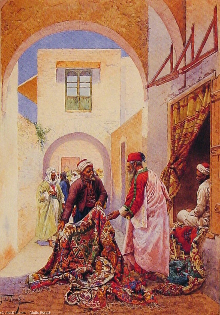 The Carpet Sellers — Giulio Rosati