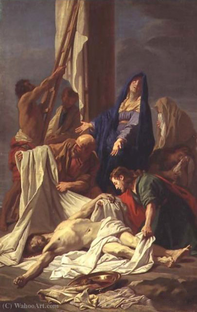 The Descent From The Cross — Jean Baptiste Jouvenet