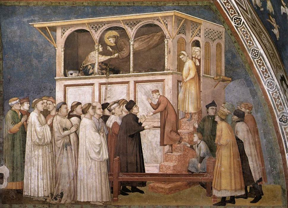 Auferweckung Des Knaben In Sessa (nordtranssept, Unterkirche, San Francesco, Assisi) — Giotto Di Bondone