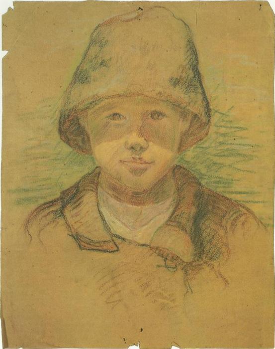 Portrait Of A Boy — Aleksandr Deyneka