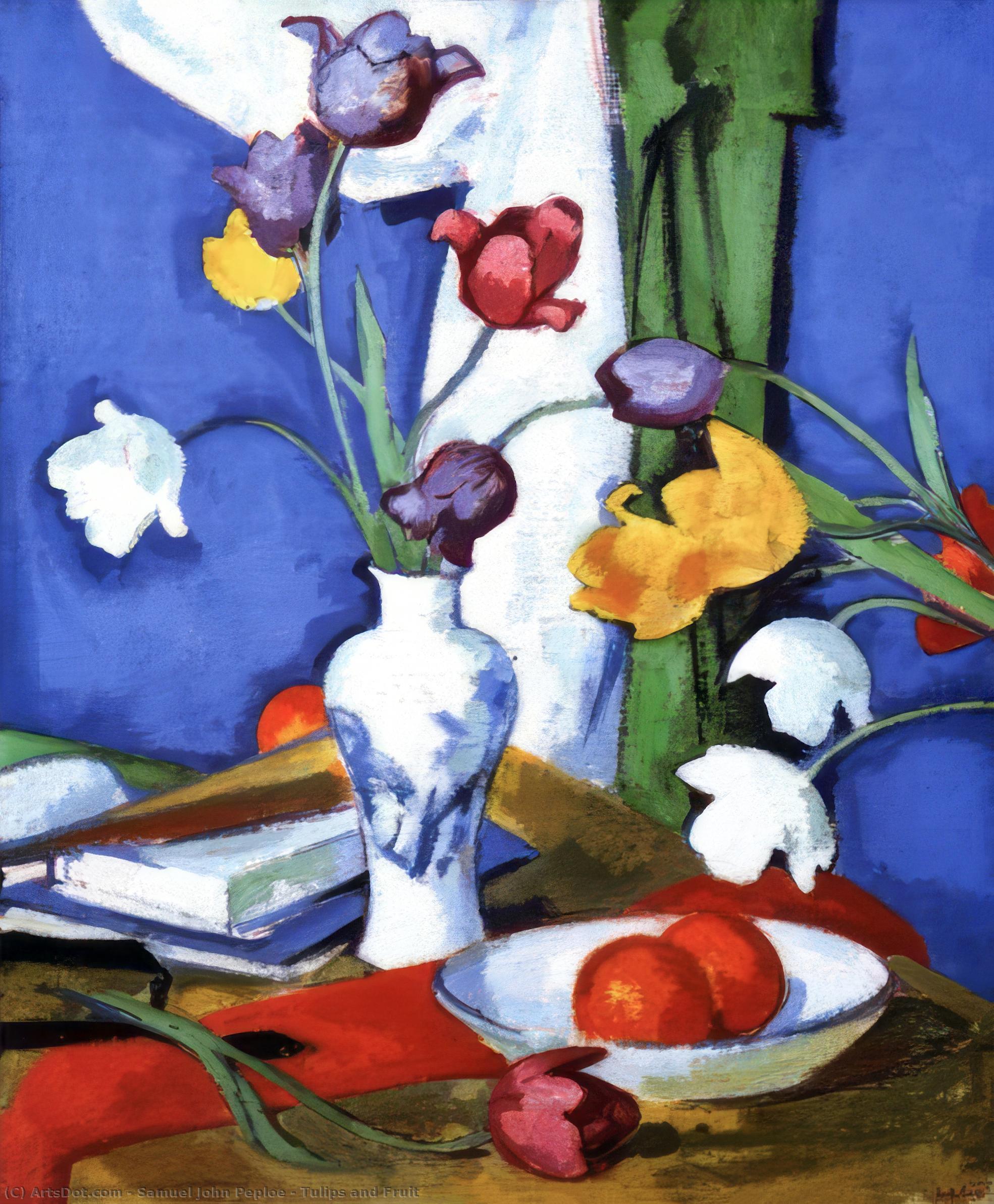 Tulips And Fruit — Сэмюэл Джон Пиллой