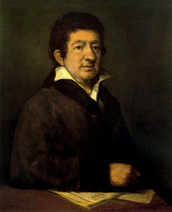 Porträt Des Malers Moratín — Francisco José De Goya Y Lucientes