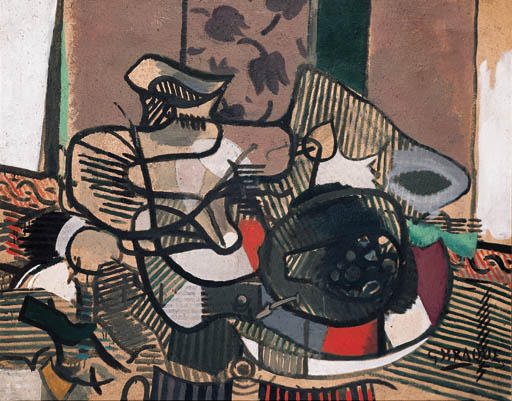 Still Life With Vase Large — Жорж Брак