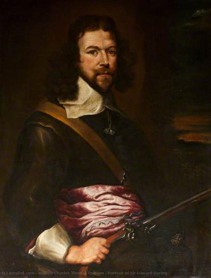 Portrait Of Sir Edward Dering — William Dobson