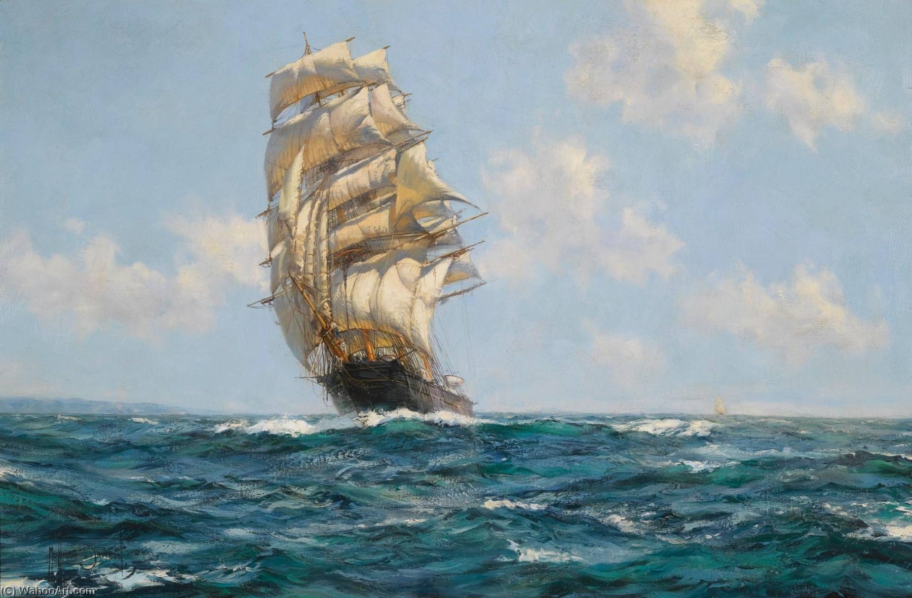 The Southern Cross — Montague Dawson