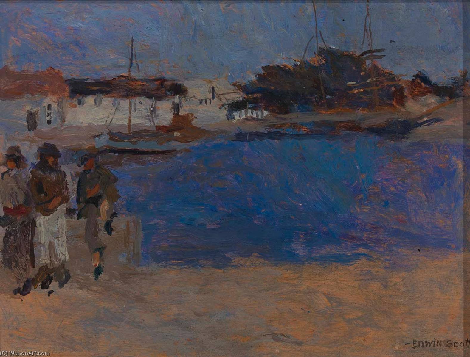 Cote Aux Environs De Cherbourg — Frank Edwin Scott