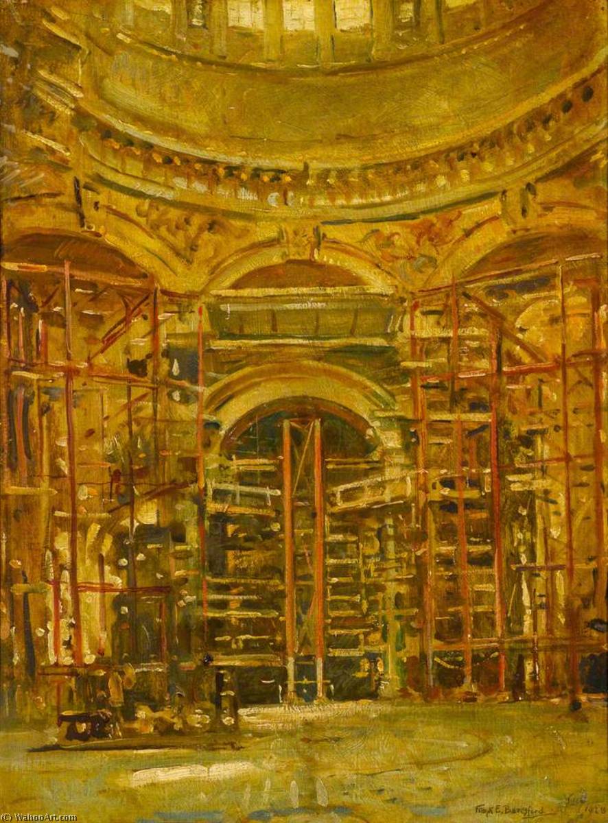 Scaffolding During The Repairs To St Paul's Cathedral, 1928 — Frank Ernest Beresford