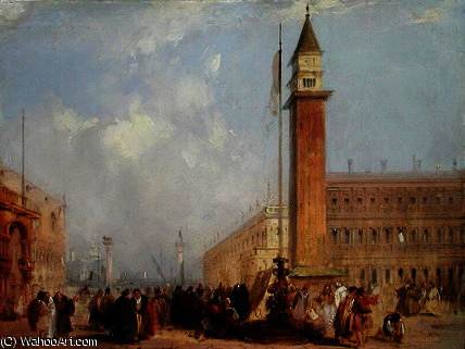 The Piazzetta Venice — Edward Pritchett