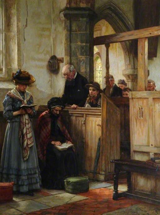 The Reading Of The Psalms — William Teulon Blandford Fletcher