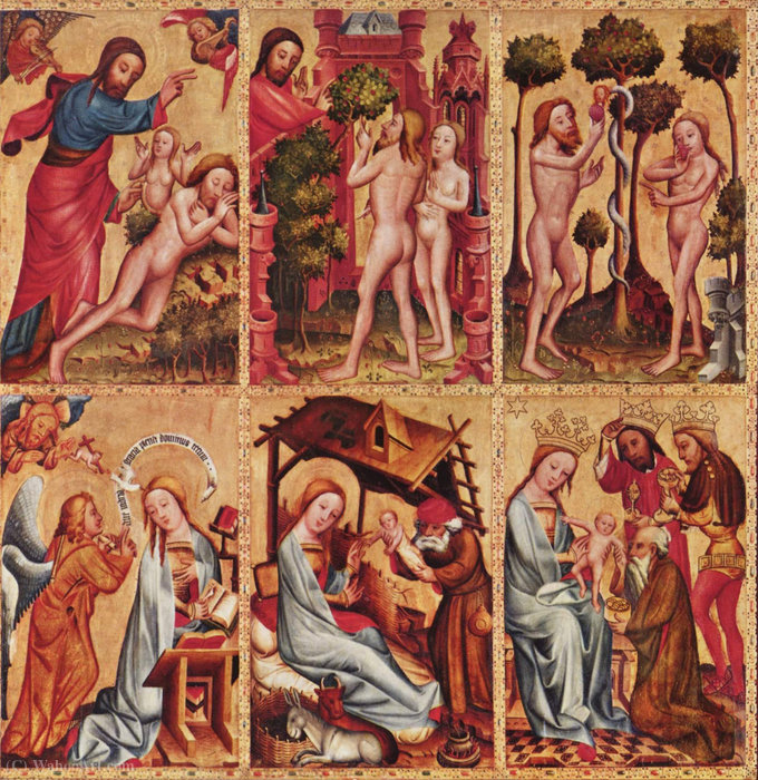 Grabower Altar Petri Altar, Right Outer Wing, Inner — Master Bertram