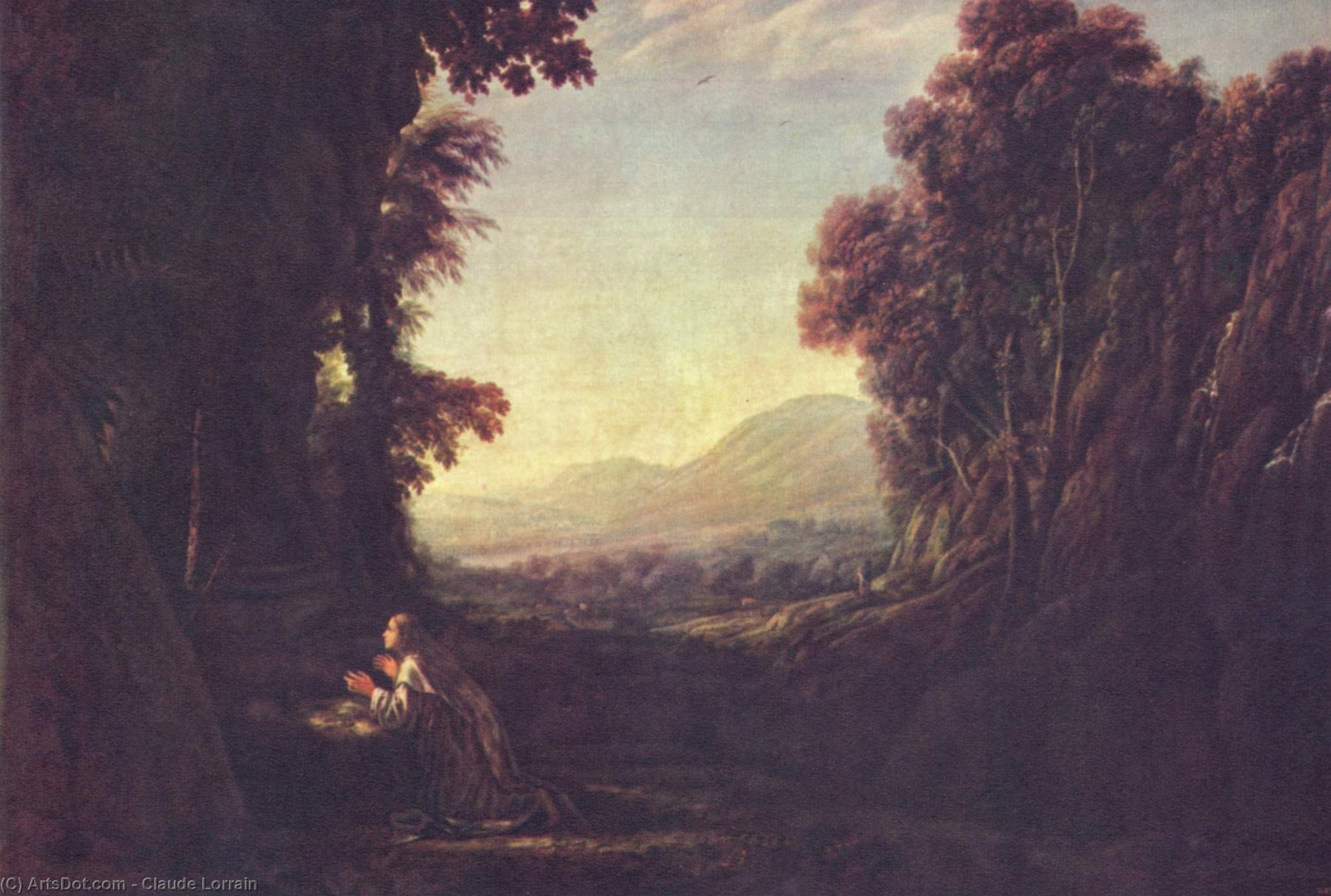 Landscape With Repentant Magdalene — Claude Lorrain (claude Gellée)