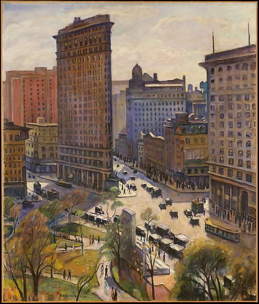 The Flatiron Building — Samuel Halpert