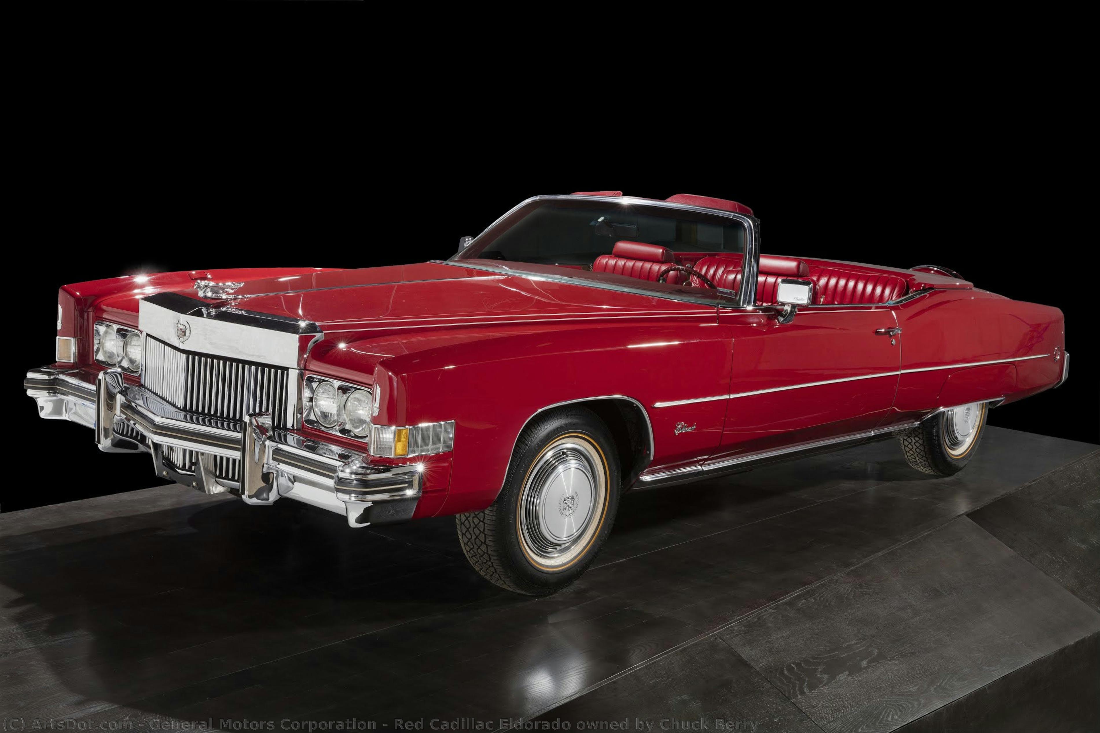 Red Cadillac Eldorado Owned By Chuck Berry — General Motors Corporation