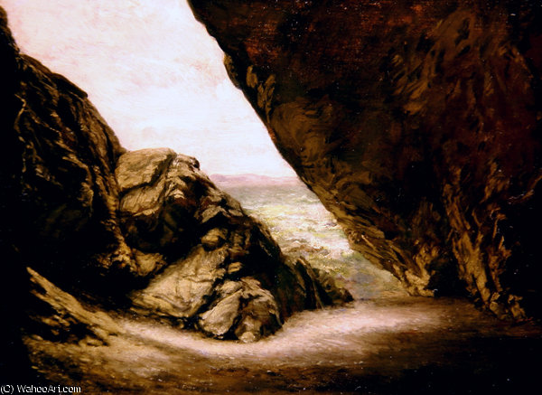 The Cave At Tintagel — Sir Edward John Poynter