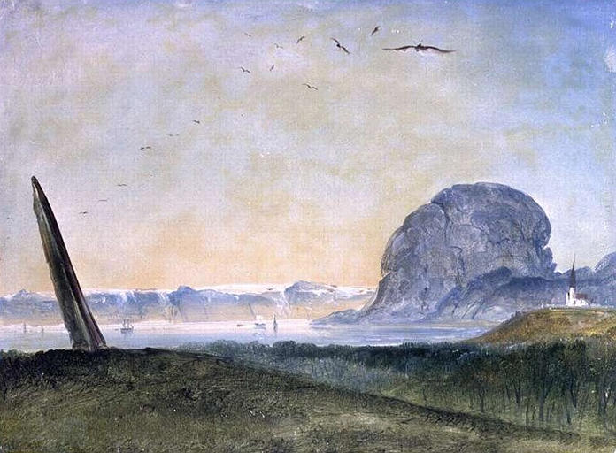 Vue De La Paroisse De Stegen — Peder Balke