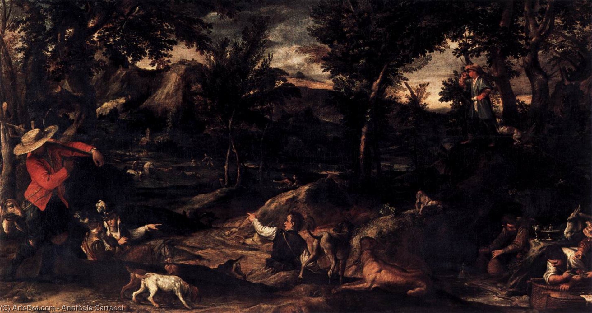 Hunting — Анна́биле Каракка́ччи