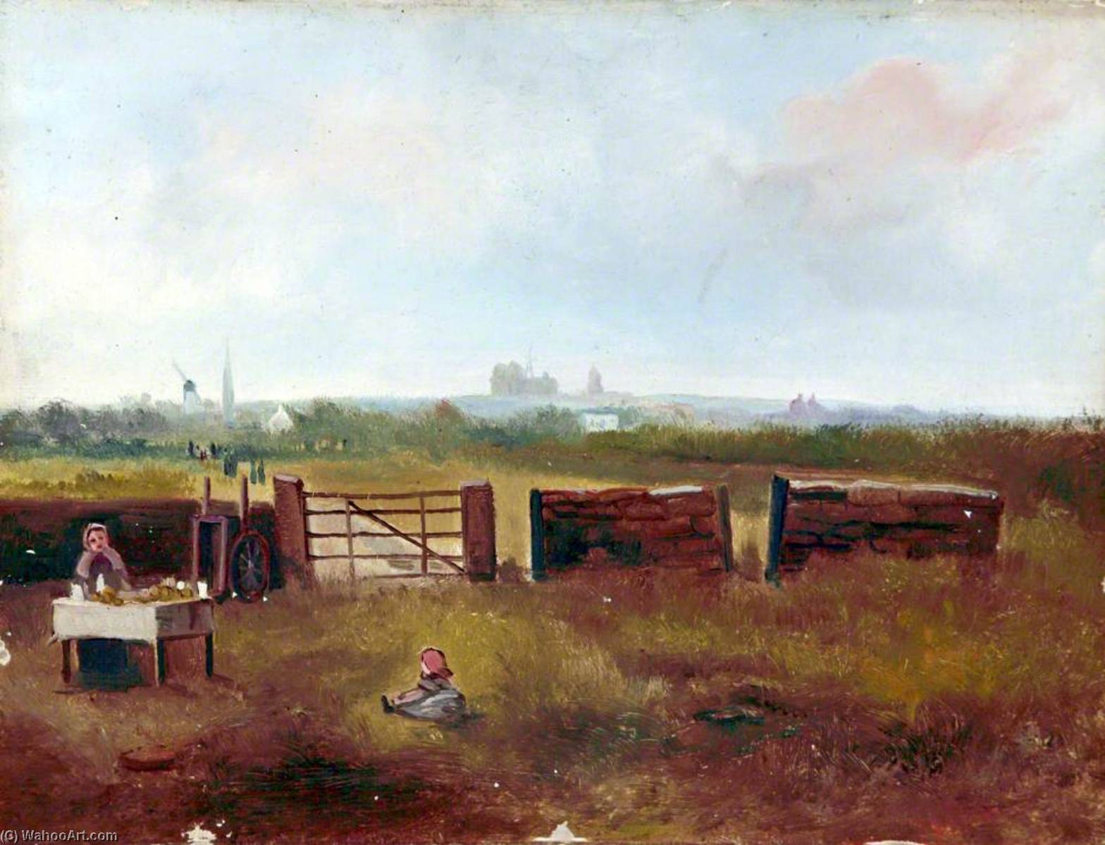 View From The End Of Bidston Avenue, Wirral — Harold Hopps