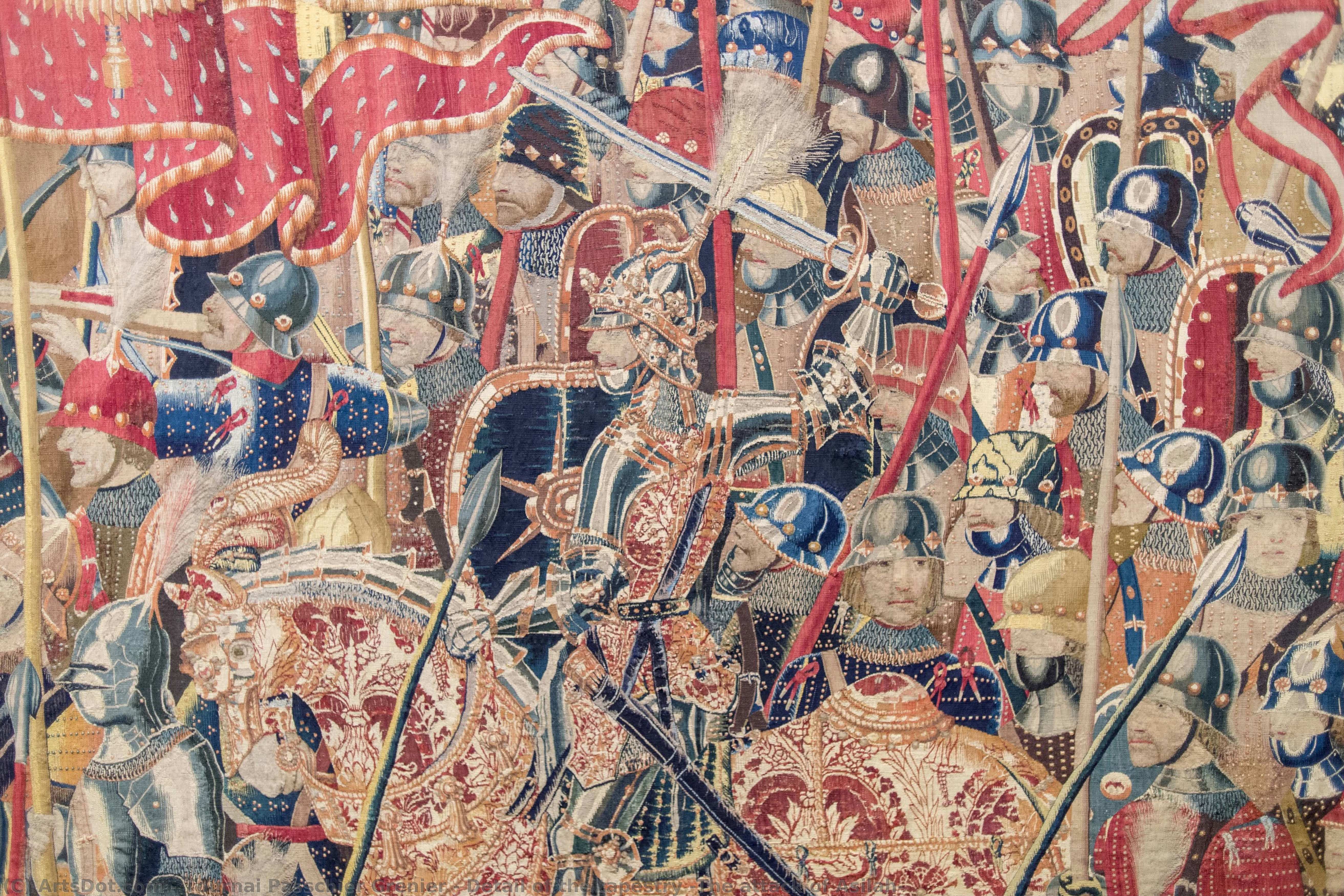 Detail Of The Tapestry “the Attack Of Asilah” — Paskjer Grenjer