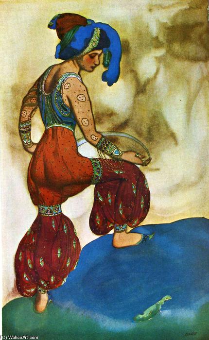 Scheherazade La Sultane Bleue — Леон Бакст