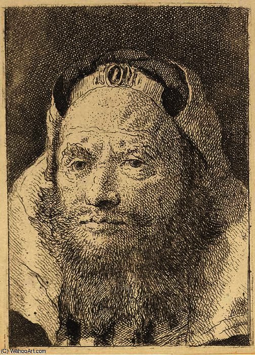 Four Plates From Series Of Heads — Giambattista Tiepolo
