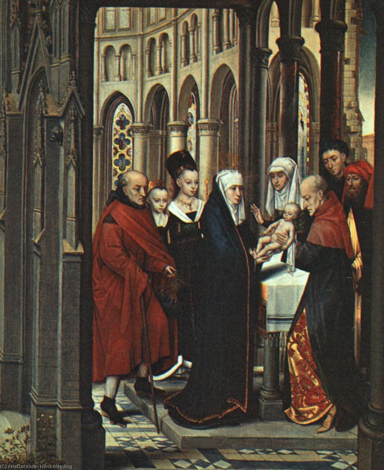 The Presentation In The Temple — Ханс Мемлинг