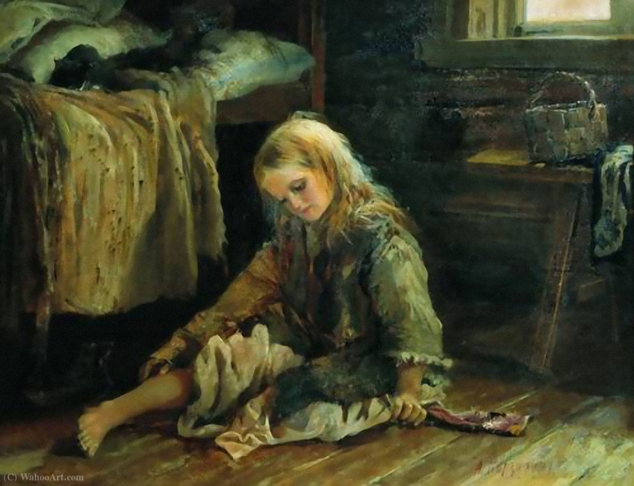 Girl — Aleksei Ivanovich Korzukhin