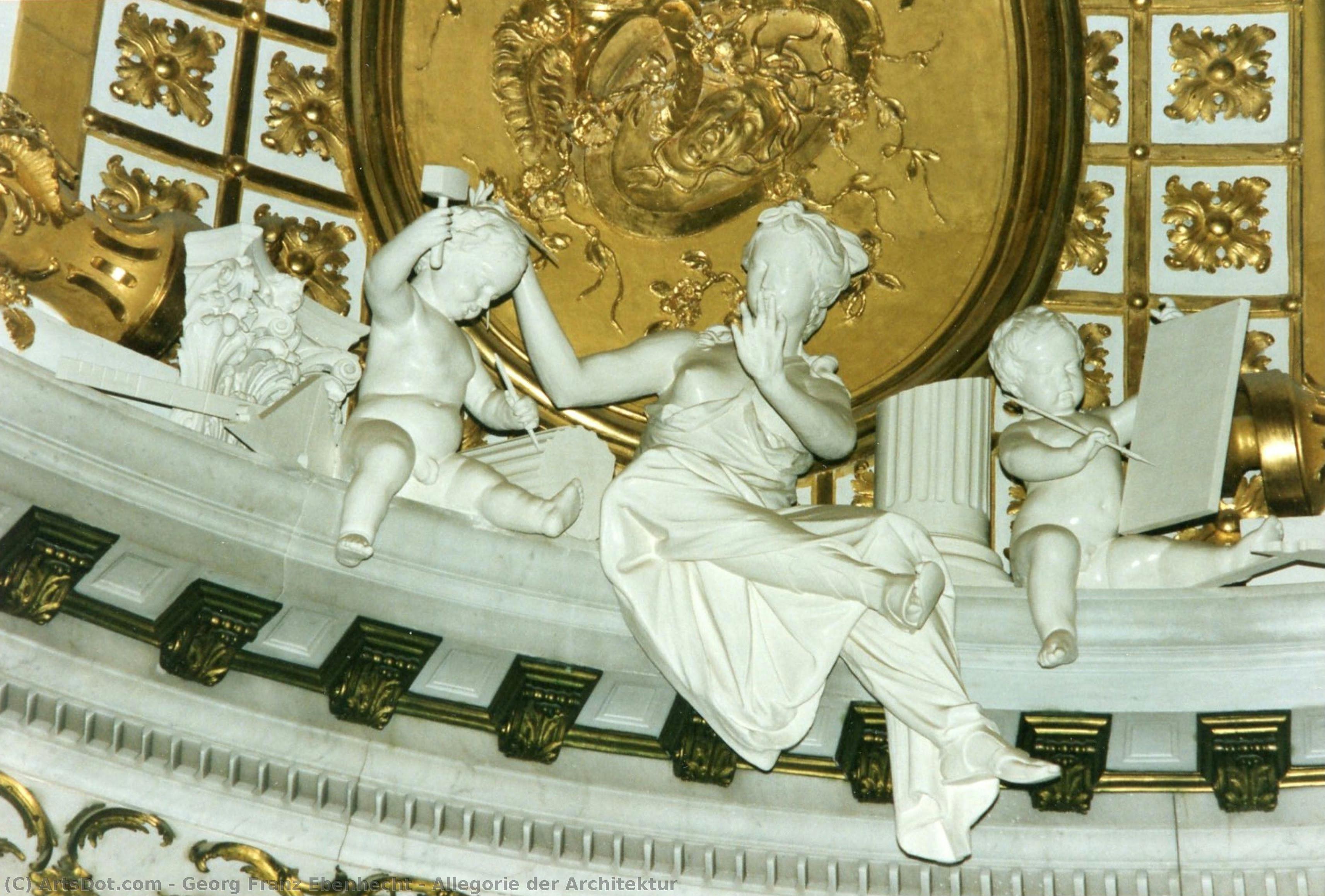 Allegorie Der Architektur — Georg Franz Ebenhecht