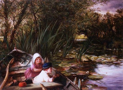 Waiting For A Bite — Charles James Lewis