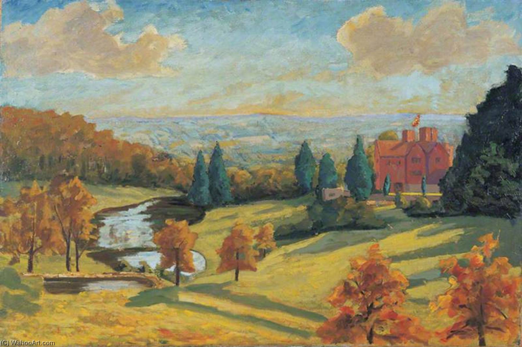 A View Of Chartwell — Winston Spencer Churchill