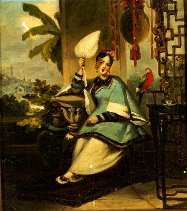 Portrait Of A Girl With A Parrot — Ченнари