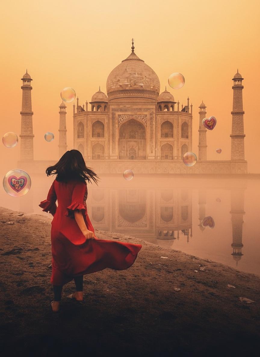 Ephemeral Echoes Of Agra — Jacques Villedieu
