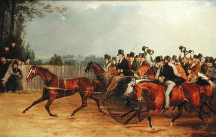 'nonpareil' Trotting 100 Miles On Sunbury Common, — Francis Calcraft Turner